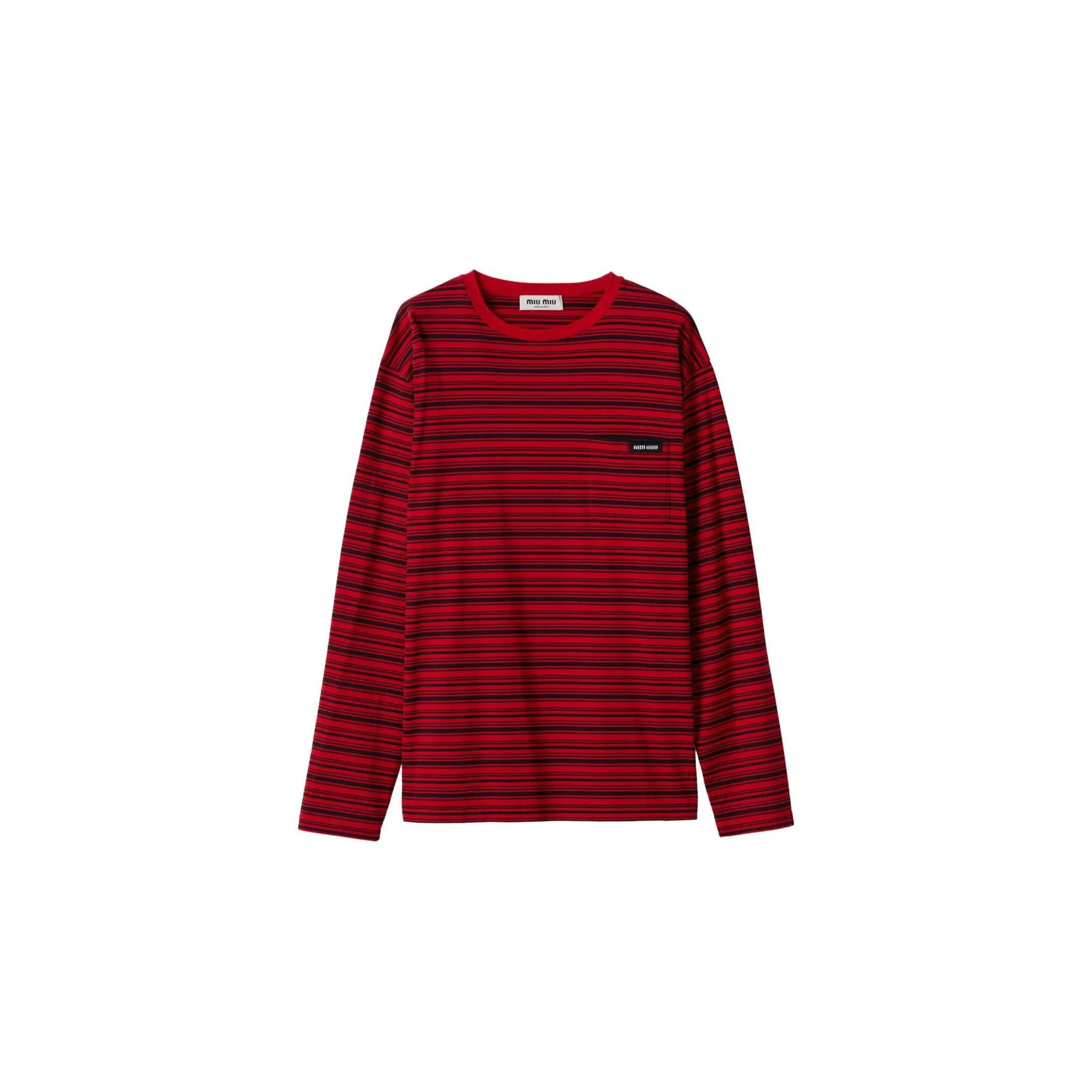 M1v M1v long-sleeved cotton jersey t-shirt mjl014
